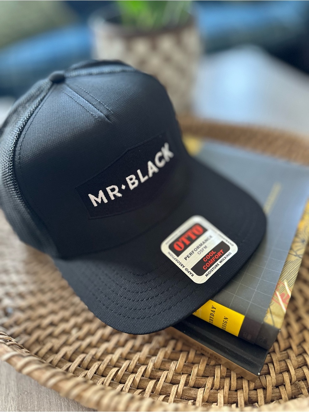 Otto / Mr. Black Trucker Hat View 4